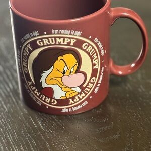 Disney Grumpy Red Mug